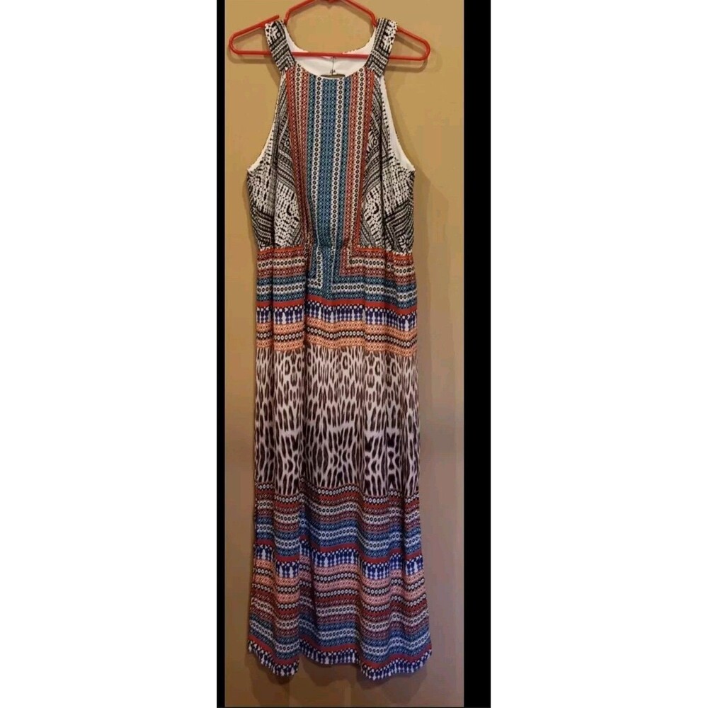 Dress size 16 Womans New Sangria tank boho style with mid shin hemline
